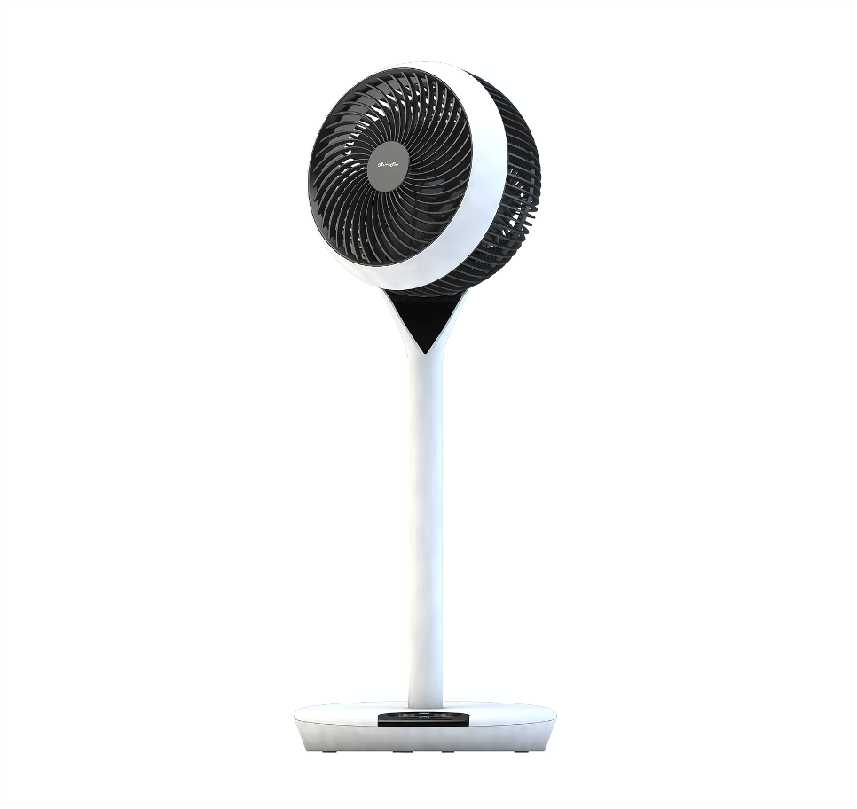 ALPHA MOTTO - SF360 9-Inch DC Motor Stand Fan (White)